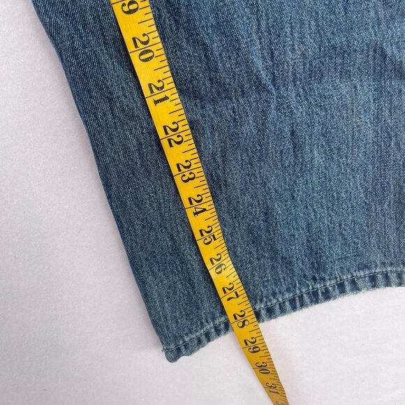 NWT Hollister Low-Rise Medium Wash Loose Jeans Size 14S/32W Baggy Oversized - Picture 7 of 7